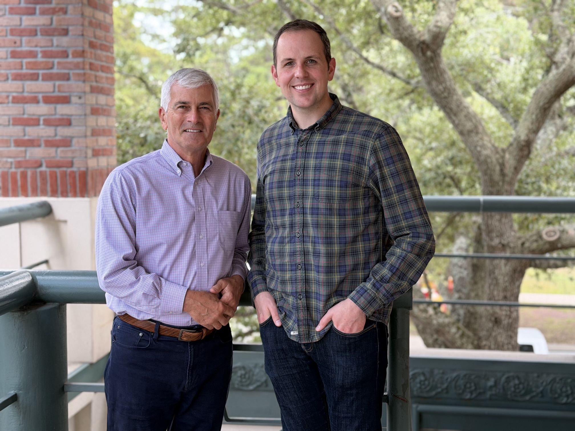 Dr. Paul Bozzo and Dr. Reagan Smith together