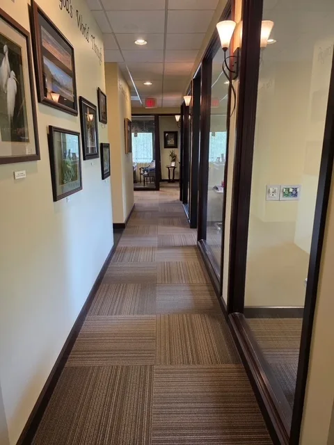 A hallway at Kingwood Heritage Dentistry